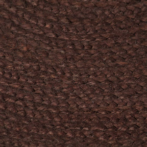 vidaXL Handmade Rug Jute Round 150 cm Brown