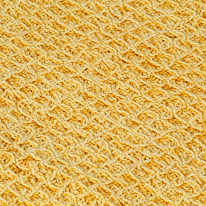 vidaXL Throw Cotton 125x150 cm Mustard Yellow