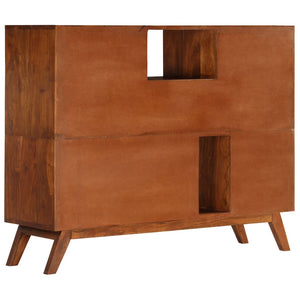 vidaXL Sideboard 115x35x86 cm Solid Acacia Wood