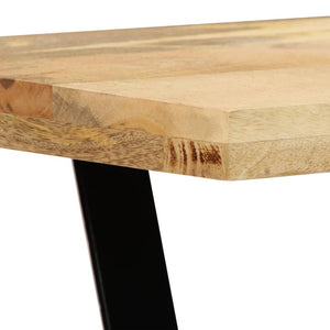 vidaXL Bench 110 cm Solid Mango Wood