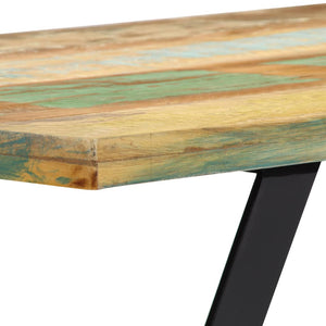 vidaXL Bench 110 cm Solid Reclaimed Wood