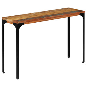 vidaXL Console Table 120x35x76 cm Solid Reclaimed Wood