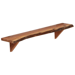 vidaXL Wall Shelves 2 pcs 90x20x18 cm Solid Acacia Wood