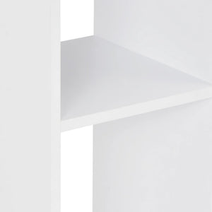 vidaXL Bar Table White 60x60x110 cm