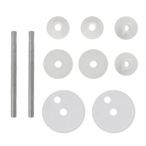 vidaXL Toilet Seats with Lids 2 pcs MDF New York
