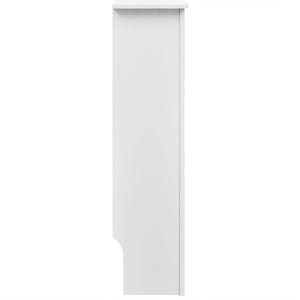 vidaXL Radiator Covers 2 pcs White MDF 152 cm