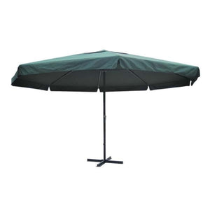 vidaXL Parasol Green Aluminium 500 cm