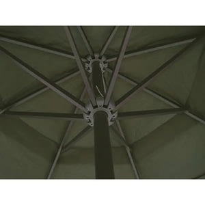 vidaXL Parasol Green Aluminium 500 cm