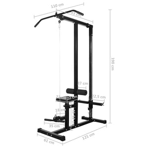 vidaXL Home Gym without Weights