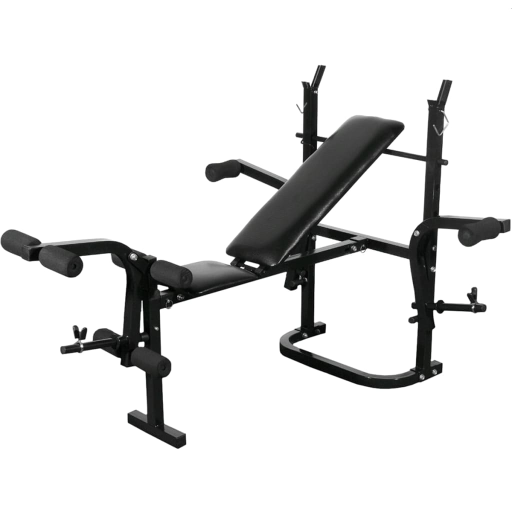 vidaXL Weight Bench Black