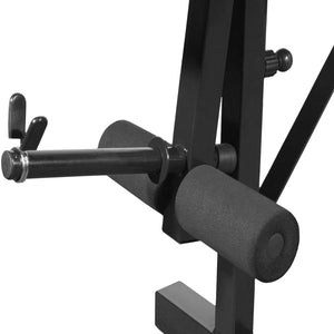 vidaXL Weight Bench Black