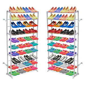 vidaXL 2 x Shoe Rack