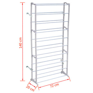 vidaXL 2 x Shoe Rack