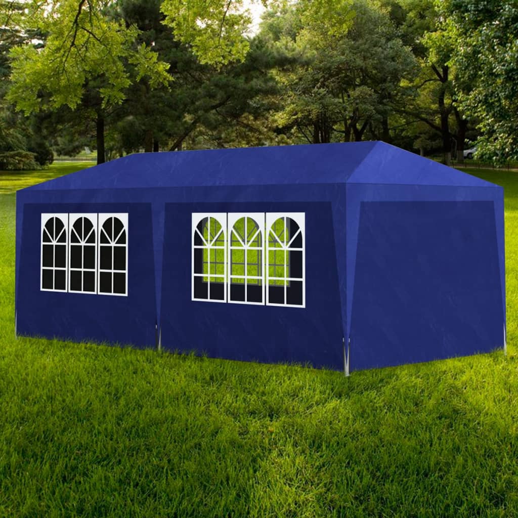 vidaXL Party Tent 3x6 m Blue