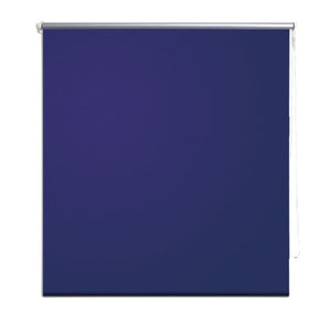 Roller blind blackout 80 x 175 cm marine