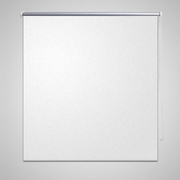 Roller Blind Blackout 100 x 175 cm White