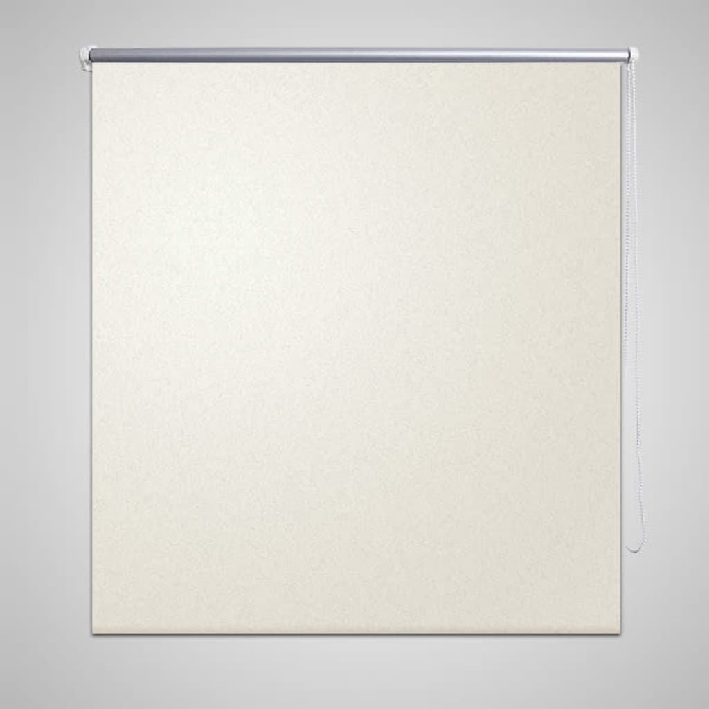 Roller Blind Blackout 120 x 175 cm off White