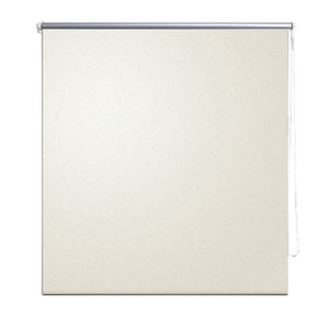 Roller blind blackout 140 x 230 cm off white