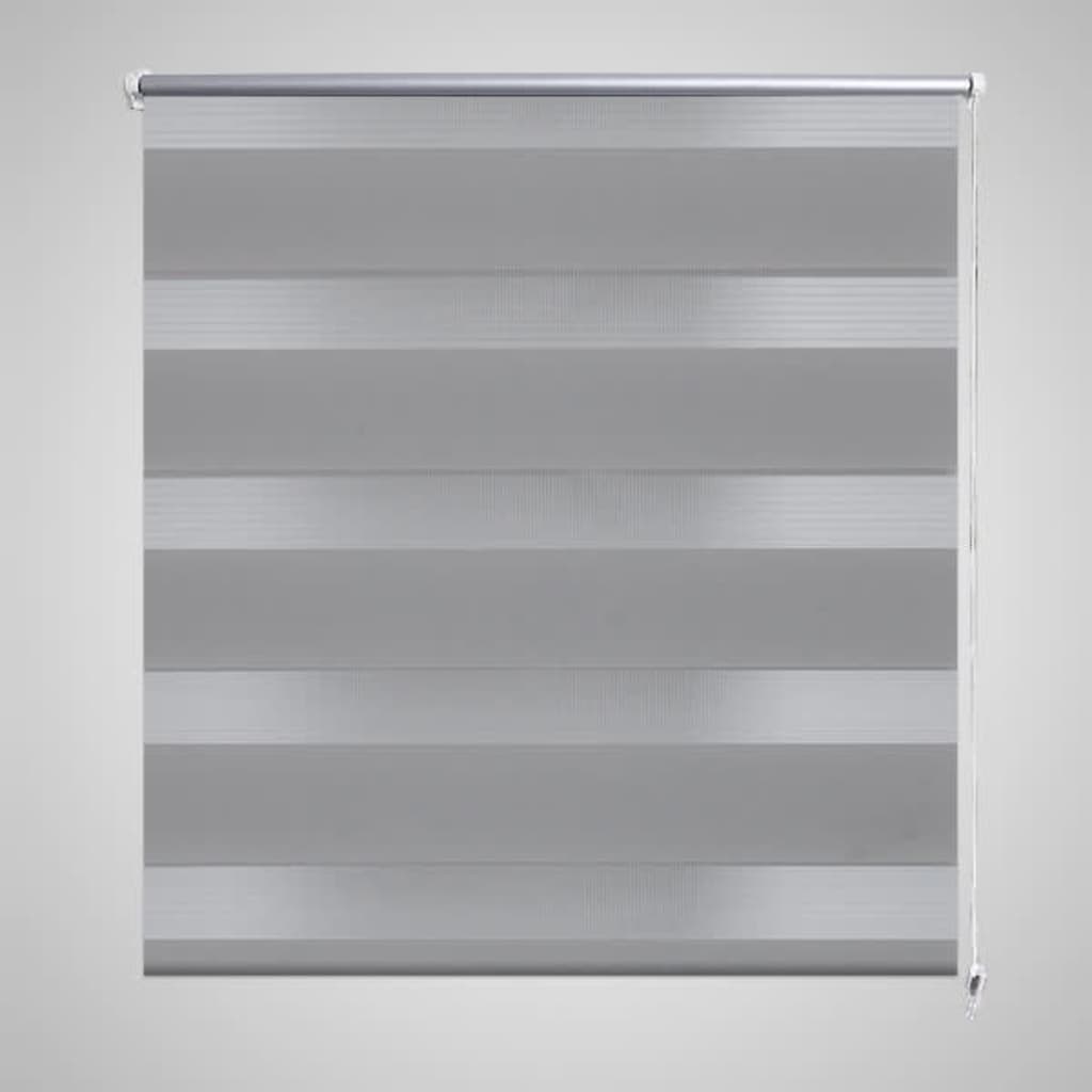 vidaXL Zebra Blind 100 x 175 cm Grey