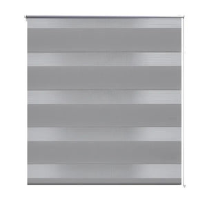 Zebra Blind 120 x 230 cm Grey