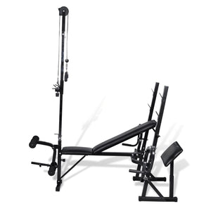 vidaXL Fitness Workout Bench Home Gym