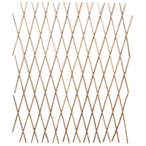 vidaXL Willow Trellis Fence 5 pcs 180x90 cm