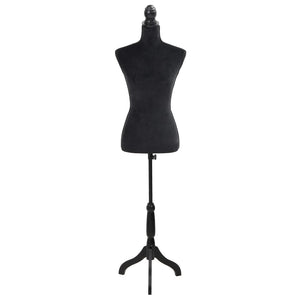 Ladies Bust Display Black Female Mannequin Female Dress Form