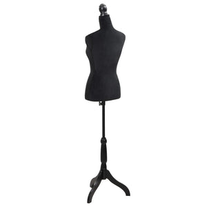 Ladies Bust Display Black Female Mannequin Female Dress Form