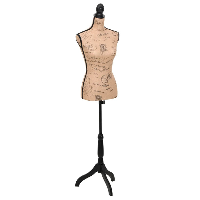 Ladies Bust Display Bust Brown Black Jute Female Mannequin Display