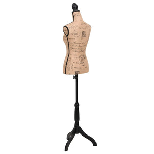 Ladies Bust Display Bust Brown Black Jute Female Mannequin Display