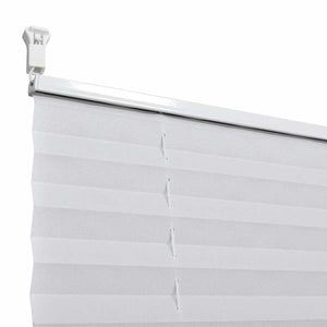 Plisse Blind 50x100cm White Pleated Blind