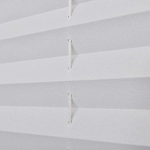 Plisse Blind 50x125cm White Pleated Blind