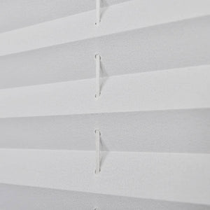 Plisse Blind 90x100cm White Pleated Blind