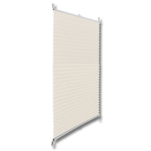 Plisse Blind 80x150cm Creme