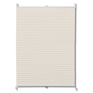 Plisse Blind 110x125cm Creme