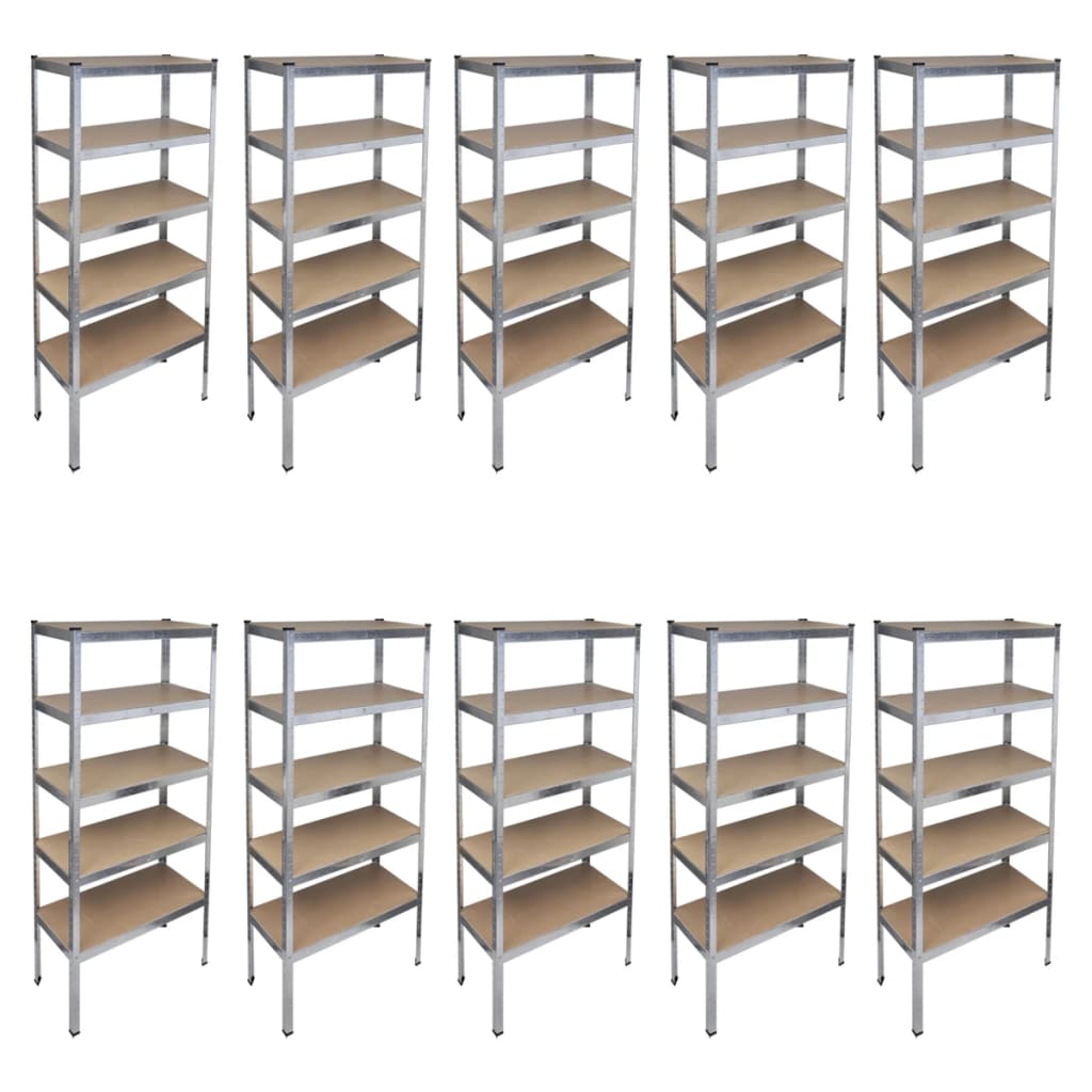 Storage Rack Garage Storage Shelf 10pcs