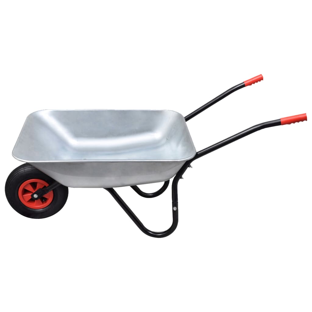 Gardening Tool Wheelbarrow Single Wheel 80 L