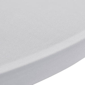 Standing Table Cover Ø70cm White Stretch 2 pcs