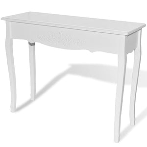 vidaXL Dressing Console Table White