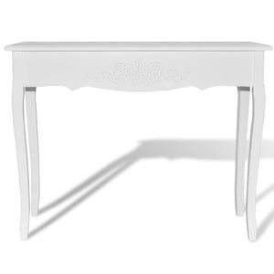 vidaXL Dressing Console Table White