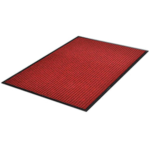 Red PVC Door Mat 90 x 120 cm