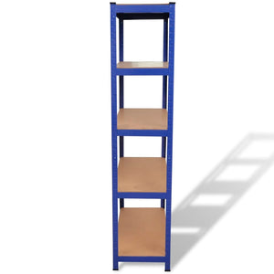 Storage Shelf Blue 2 pcs