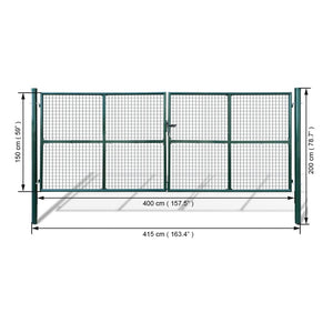 Mesh Garden Gate 415 x 200 cm / 400 x 150 cm