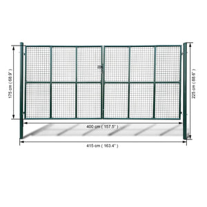 Mesh Garden Gate 415 x 225 cm / 400 x 175 cm