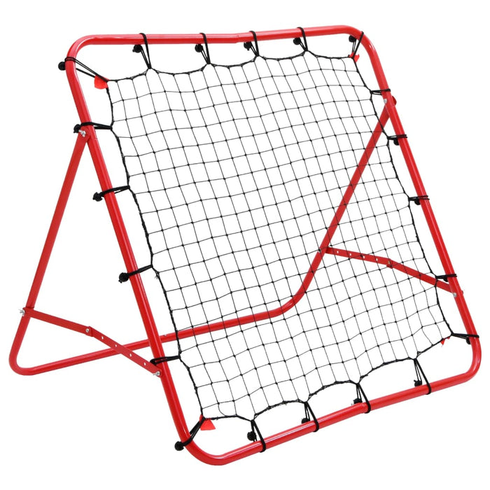 vidaXL Adjustable Football Kickback Rebounder 100 x 100 cm