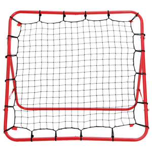 vidaXL Adjustable Football Kickback Rebounder 100 x 100 cm