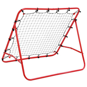 vidaXL Adjustable Football Kickback Rebounder 100 x 100 cm