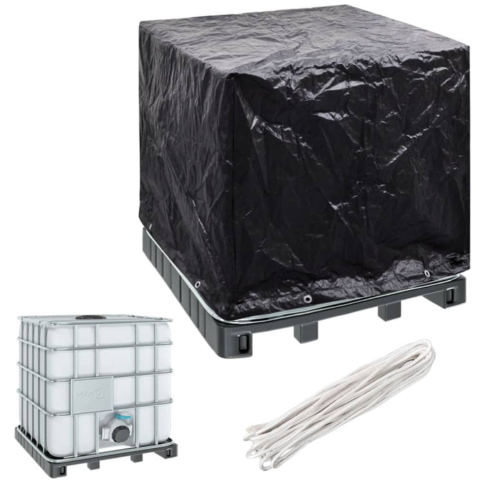 vidaXL IBC Container Cover 8 Eyelets 116x100x120 cm