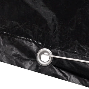 vidaXL Garden Furniture Cover 8 Eyelets 140 x 70 x 90 cm