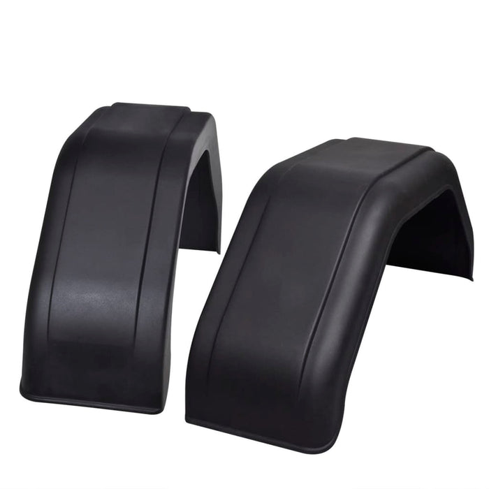 2x Mudguard for Trailer Wheels 200 x 680 mm